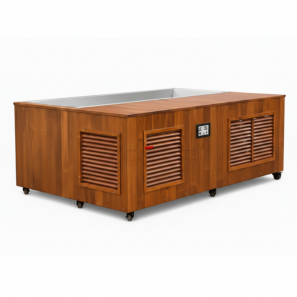 TimberChill Glacier Pro Cedar Cold Plunge