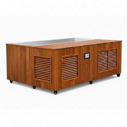 TimberChill Glacier Pro Cedar Cold Plunge